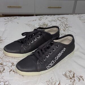 Dolce & Gabbana Dark Gray Sneakers